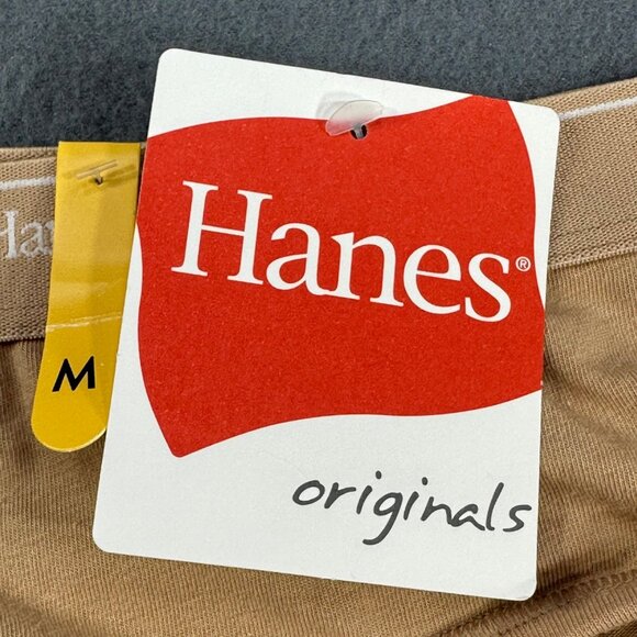 Hanes Women's Size Medium Panty Hipster Original Beige New With Tags - Picture 3 of 8